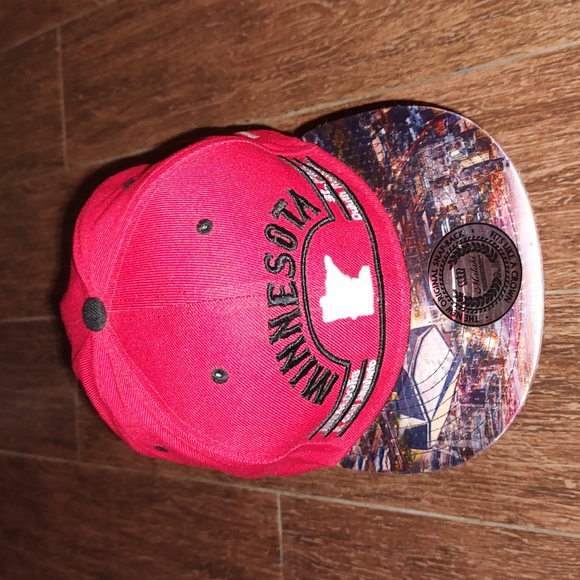 Malaki Minnesota Snapback Hat Flat Brim Kings Choice - Picture 1 of 9